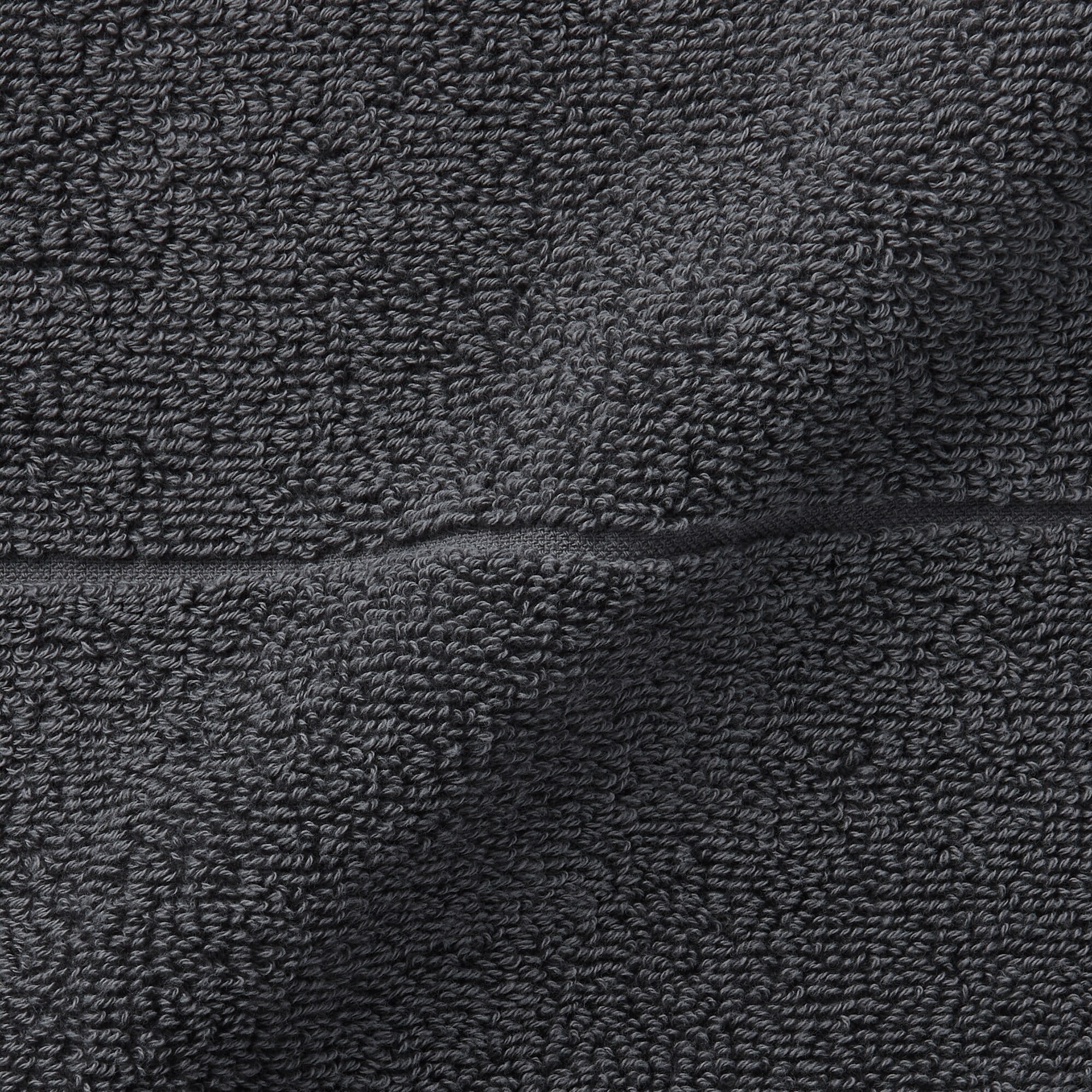 일본 무인양품 도톰한 파일 목욕 타월 60x120cm 차콜