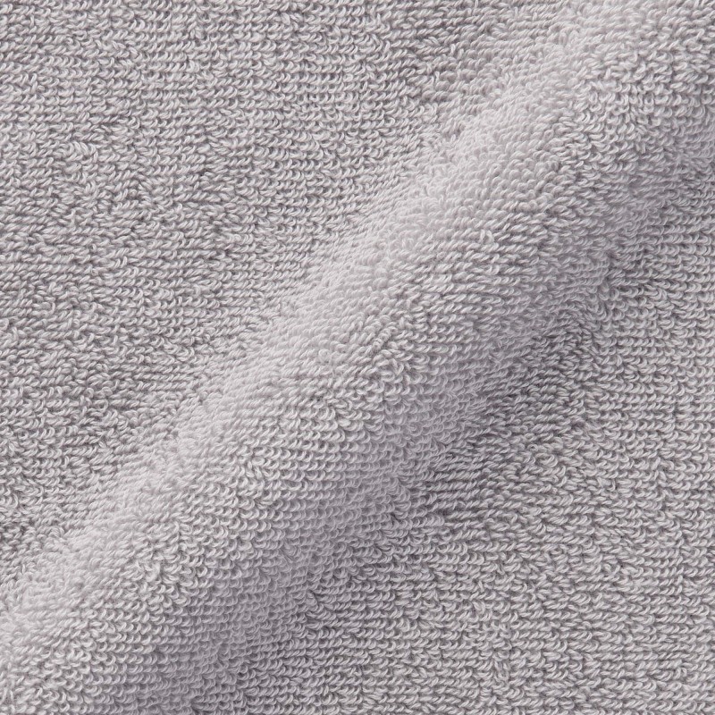 일본 무인양품 도톰한 파일 페이스 타월 34x85cm 그레이