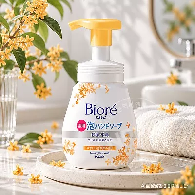 비오레u 거품 핸드솝 핸드워시 금목서향 본품 240ml