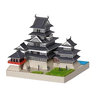 카와다 페이퍼나노 360 마츠모토성 PS-04 7×6.5×7cm