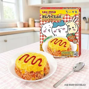 마루미야 치이카와 오므라이스 소스 녹는 식감 계란 포함 100g