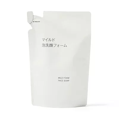 일본 무인양품 마일드 거품 세안 폼 리필 180ml