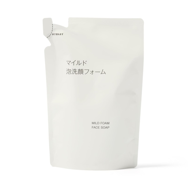 일본 무인양품 마일드 거품 세안 폼 리필 180ml