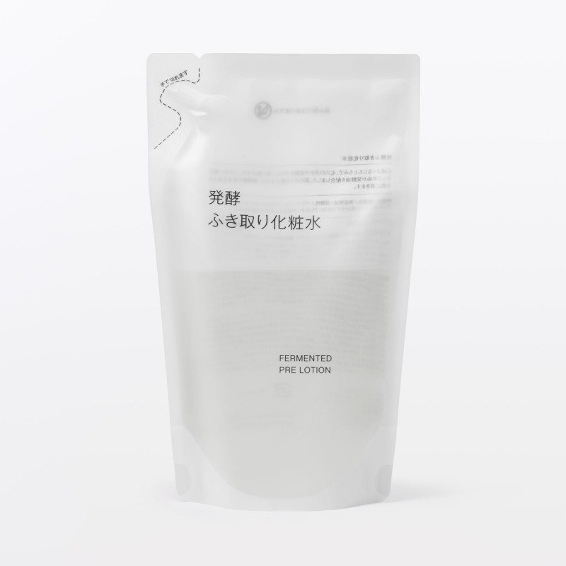 일본 무인양품 발효 닦아내는 스킨 리필 270ml