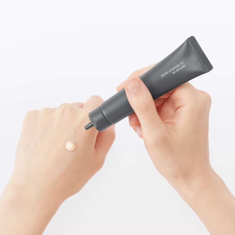 일본 무인양품 세럼 인 UV 메이크업 베이스 SPF49 30g