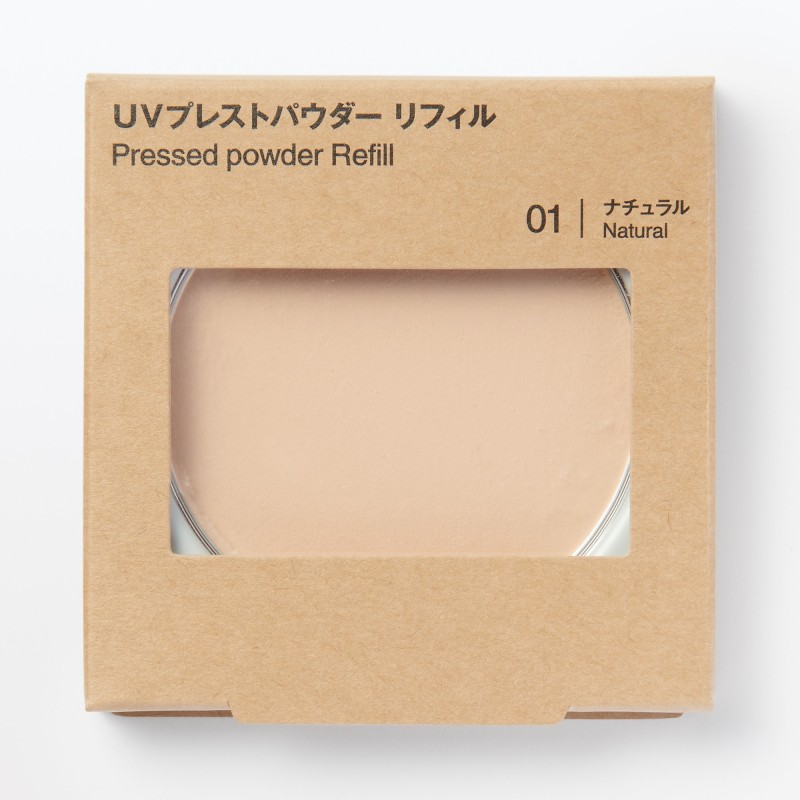 일본 무인양품 UV 프레스트 파우더 리필 내추럴 SPF50 9.2g