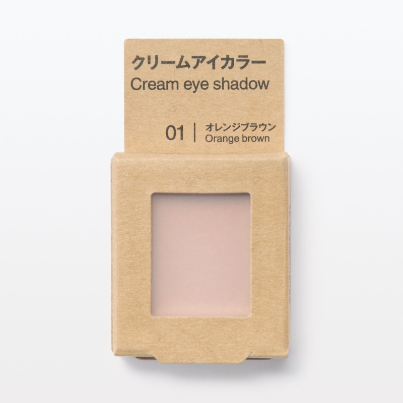 일본 무인양품 크림 아이섀도 오렌지 브라운 1.8g