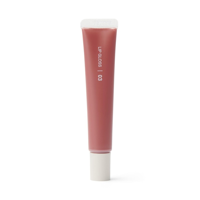 일본 무인양품 립글로스 핑크 브라운 10.5g