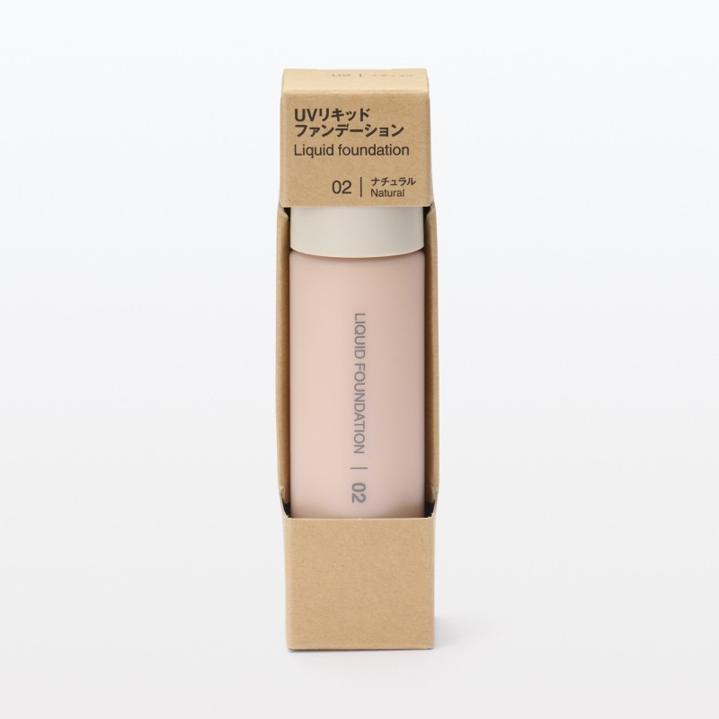 일본 무인양품 UV 리퀴드 파운데이션 내추럴 SPF40 30ml