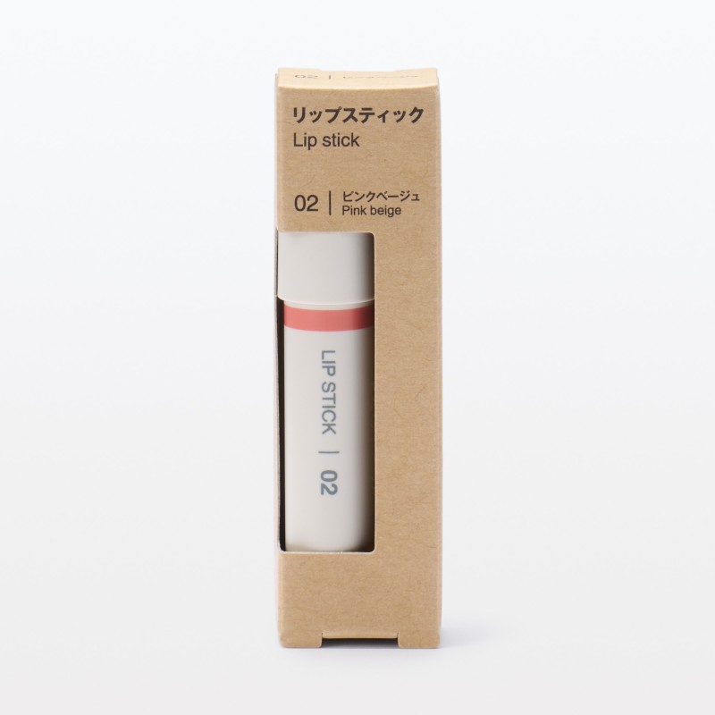 일본 무인양품 립스틱 핑크 베이지 2.5g