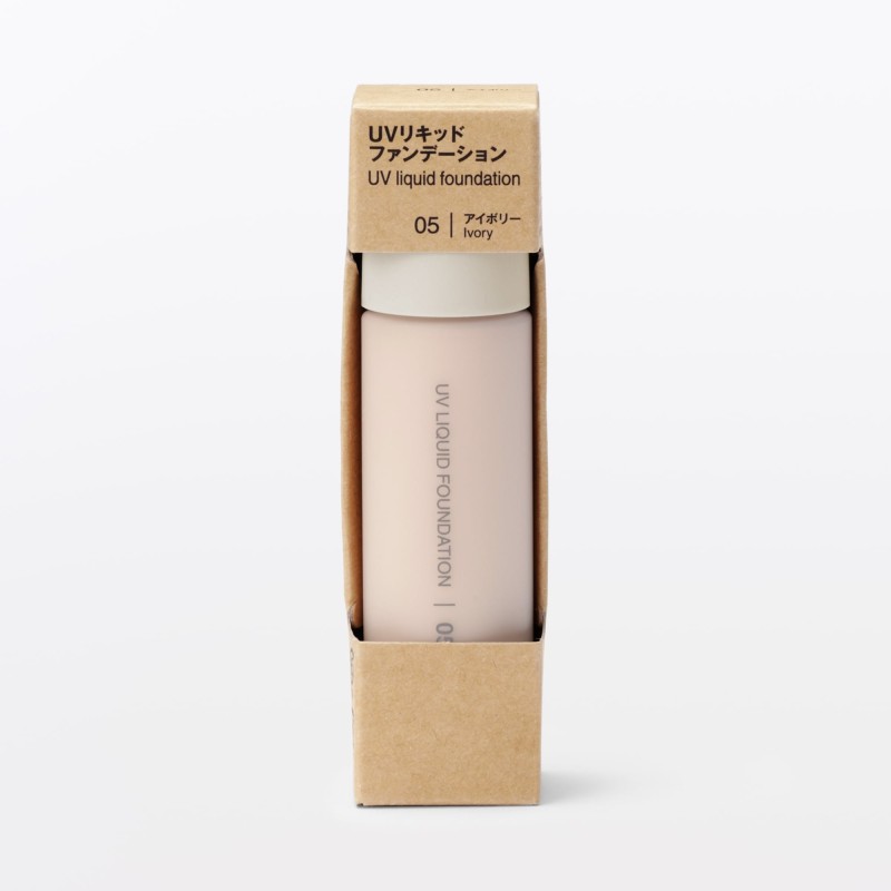 일본 무인양품 UV 리퀴드 파운데이션 아이보리 SPF40 30ml