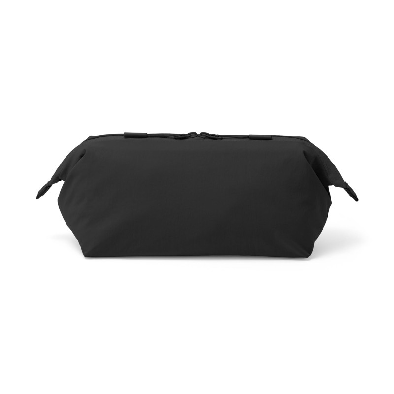 일본 무인양품 발수 재생 나일론 와이드 입구 파우치 L 20x10x11cm 블랙