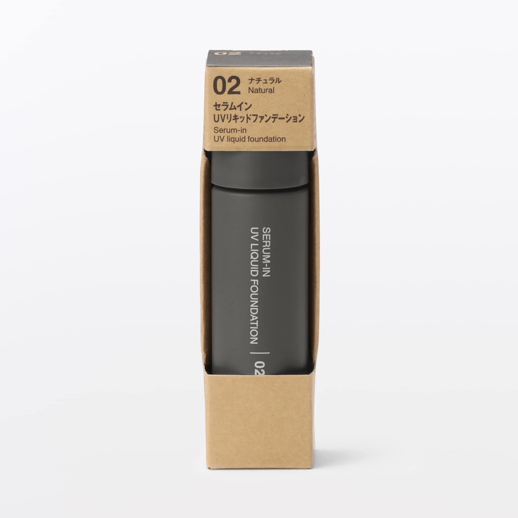 일본 무인양품 세럼 인 UV 리퀴드 파운데이션 내추럴 SPF41 30ml