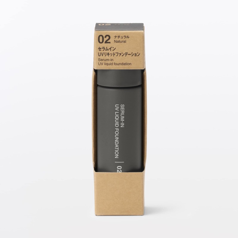 일본 무인양품 세럼 인 UV 리퀴드 파운데이션 내추럴 SPF41 30ml