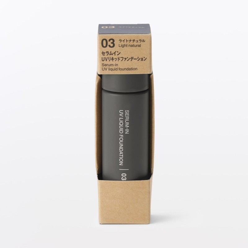 일본 무인양품 세럼 인 UV 리퀴드 파운데이션 라이트 내추럴 SPF41 30ml