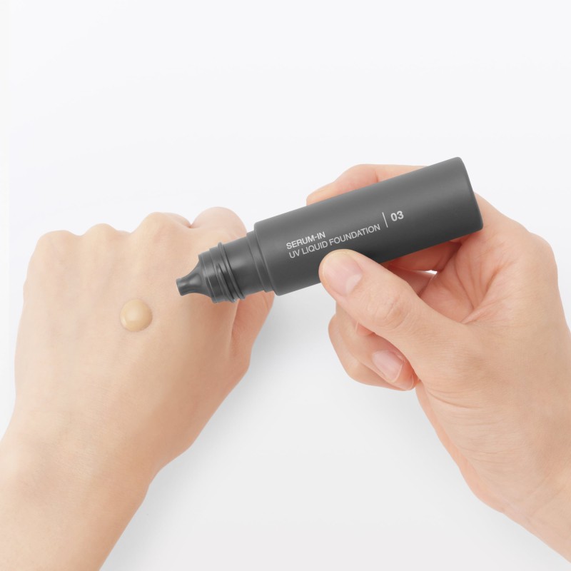 일본 무인양품 세럼 인 UV 리퀴드 파운데이션 라이트 내추럴 SPF41 30ml