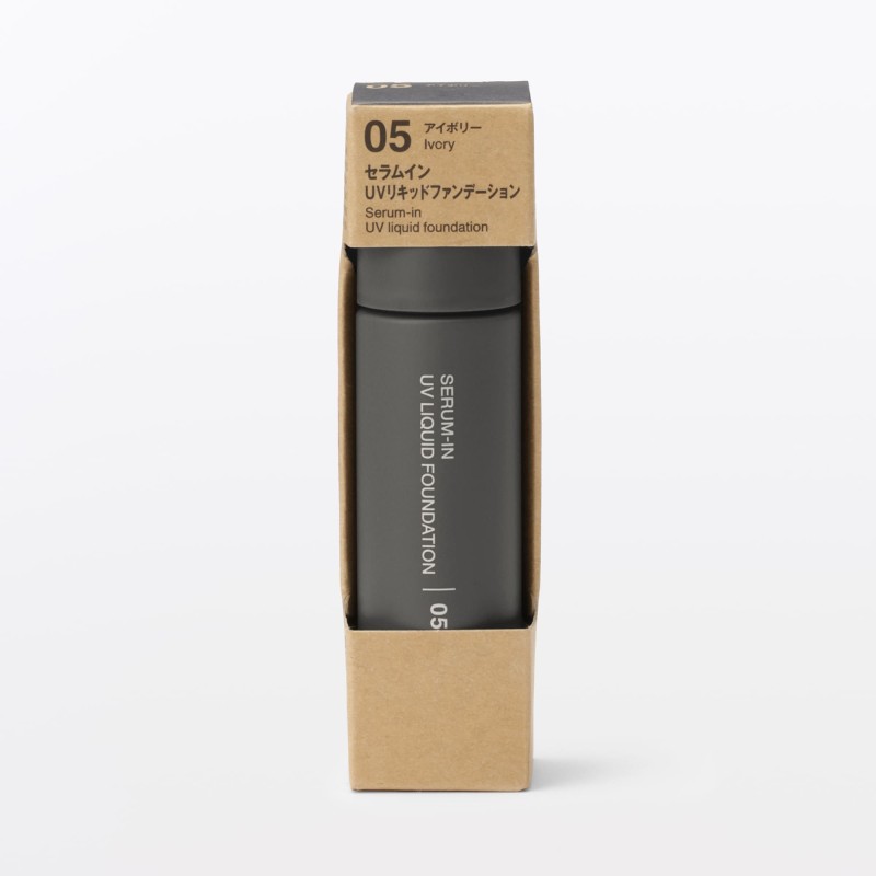 일본 무인양품 세럼 인 UV 리퀴드 파운데이션 아이보리 SPF41 30ml