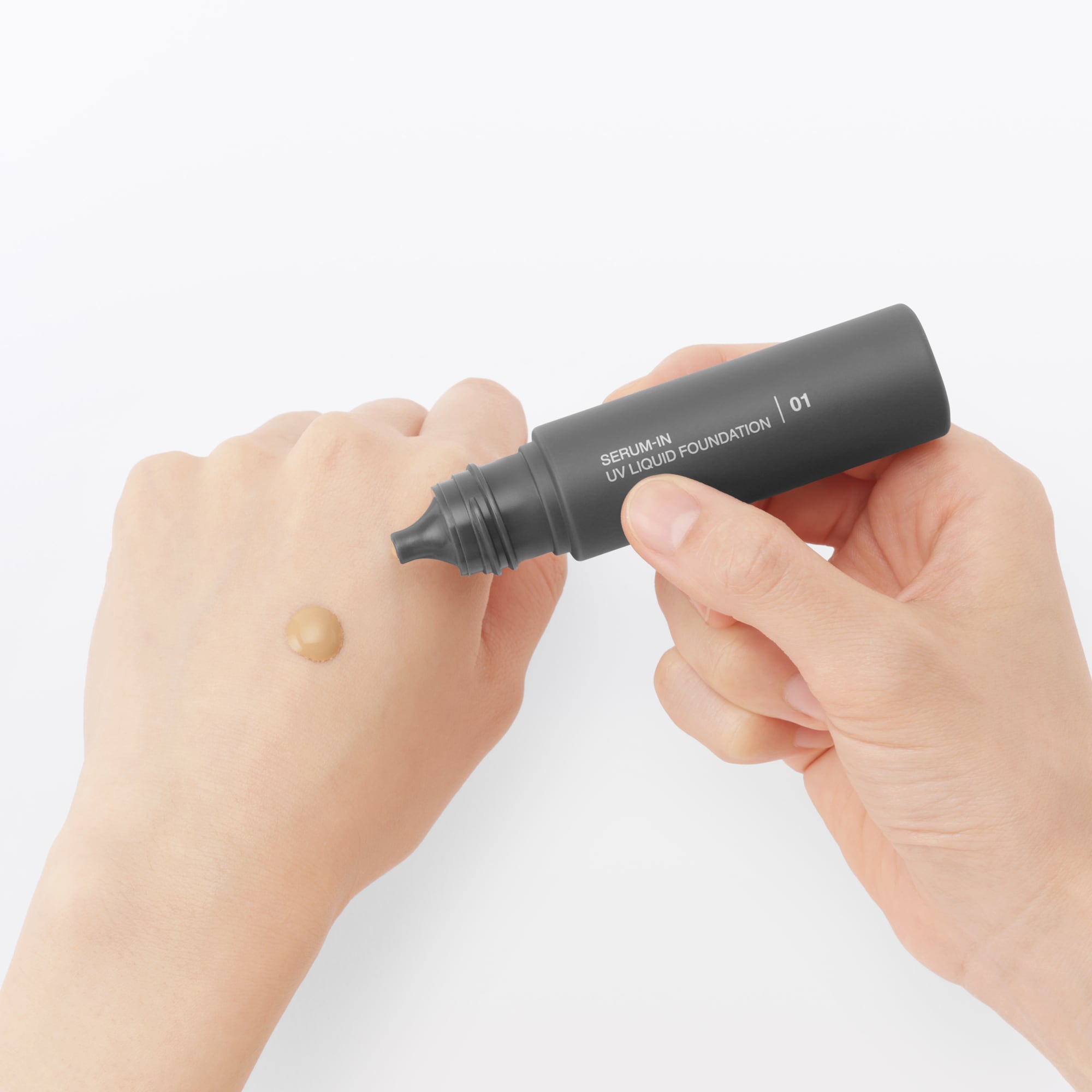 일본 무인양품 세럼 인 UV 리퀴드 파운데이션 오클 SPF41 30ml