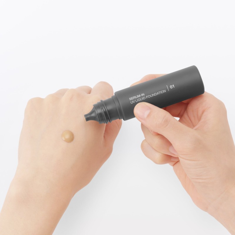 일본 무인양품 세럼 인 UV 리퀴드 파운데이션 오클 SPF41 30ml