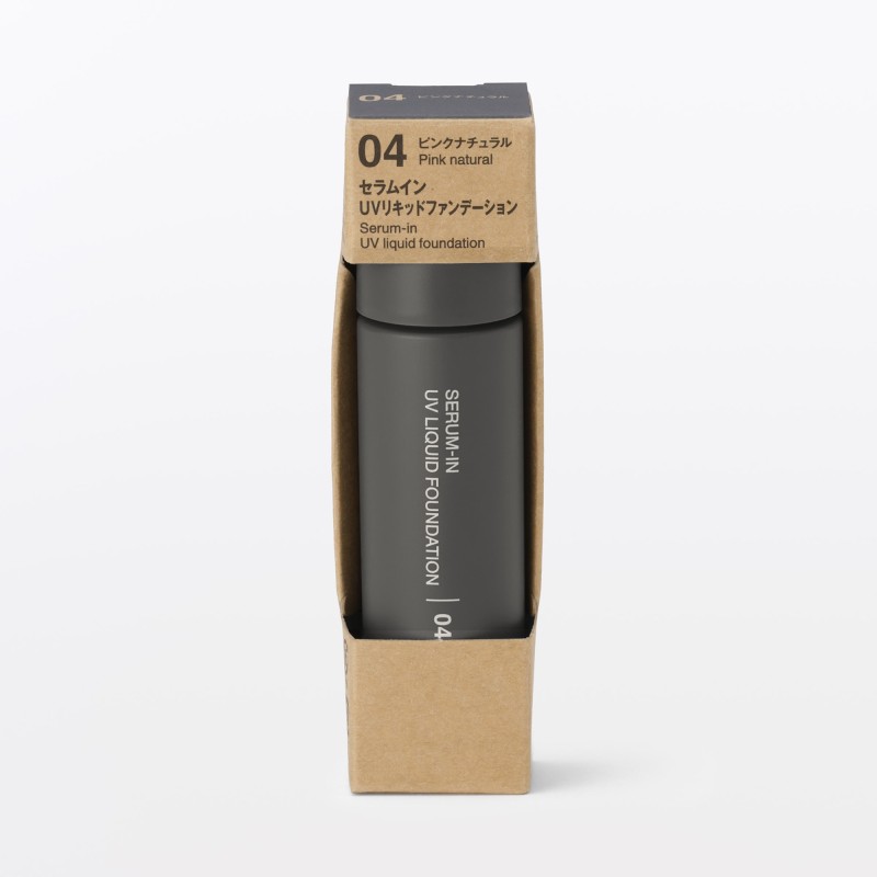 일본 무인양품 세럼 인 UV 리퀴드 파운데이션 핑크 내추럴 SPF41 30ml