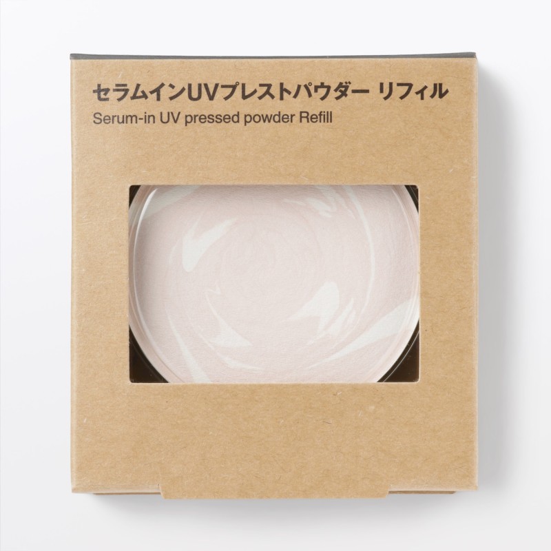 일본 무인양품 세럼 인 UV 프레스트 파우더 리필 SPF25 6.2g