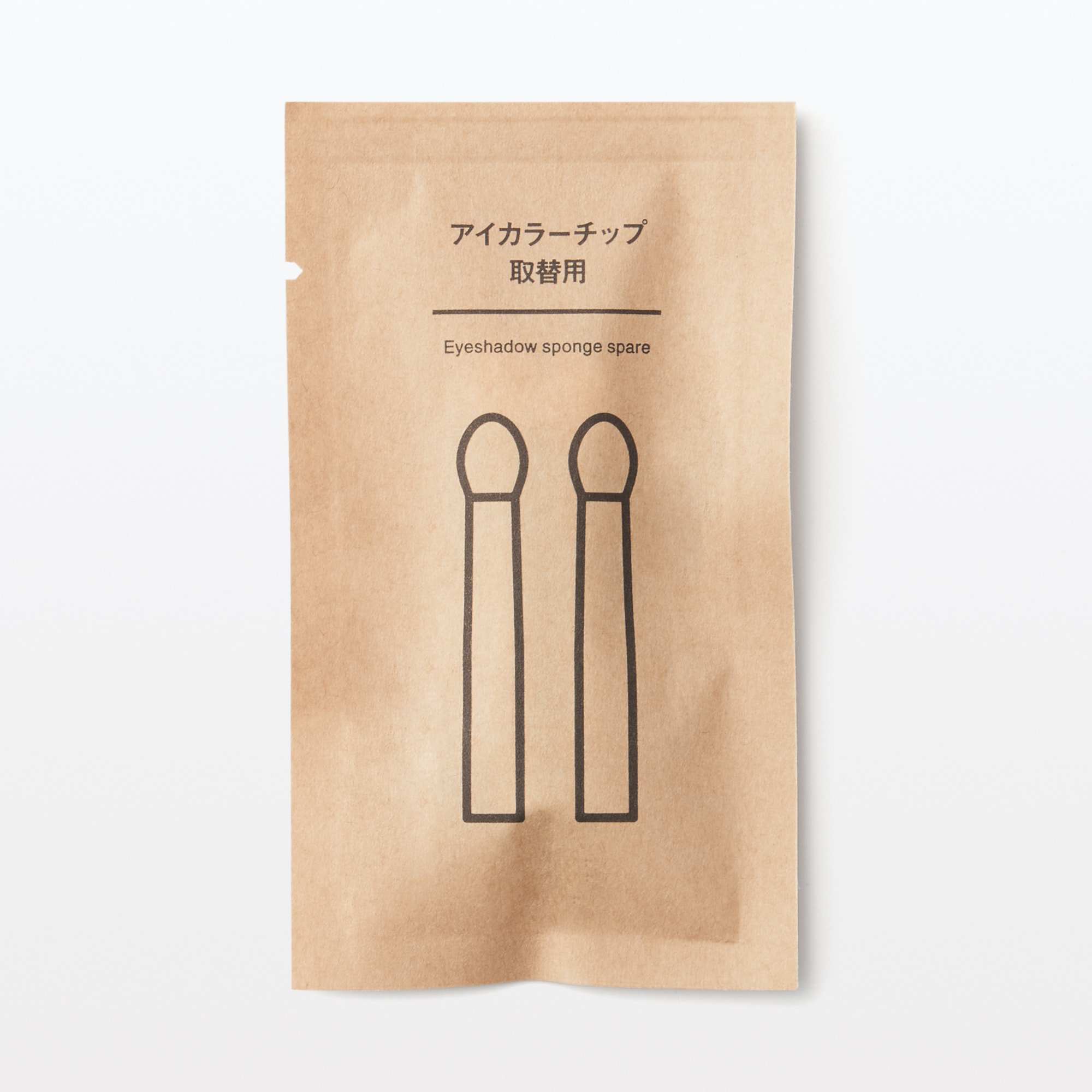 일본 무인양품 아이섀도 팁 교체용 2개입