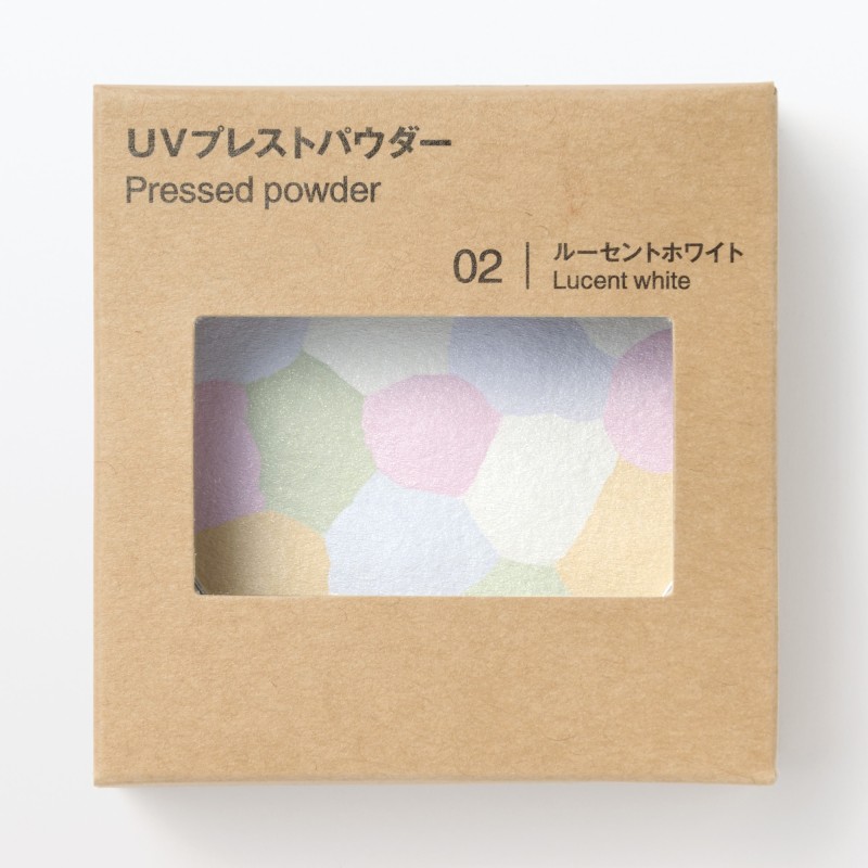 일본 무인양품 UV 프레스트 파우더 SPF33 루센트 화이트 9.1g