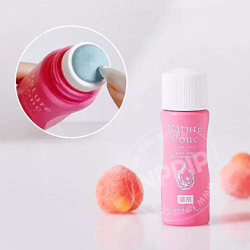 네이처콘크 풋로션 약용 풋케어 발뒤꿈치 로션 발각질 제거 복숭아향 40ml