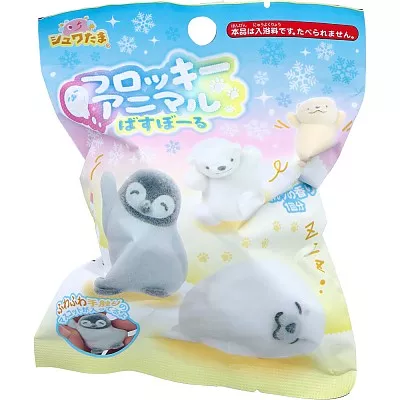 산탄 슈와타마 플로키 애니멀 미니 피규어 배쓰밤 입욕제 우유향