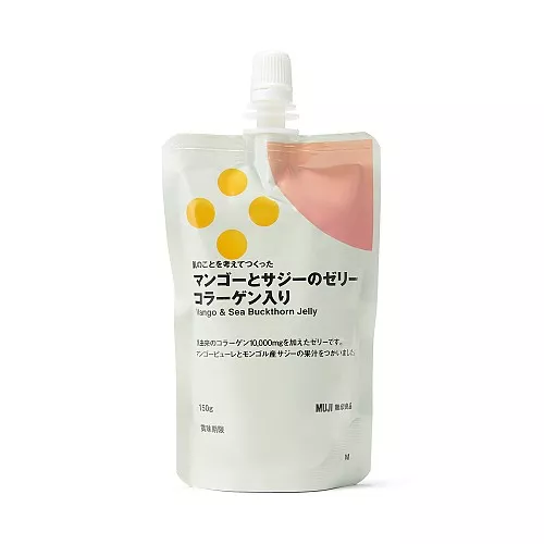 일본 무인양품 피부를 생각해 만든 망고 산자나무 콜라겐 젤리 150g