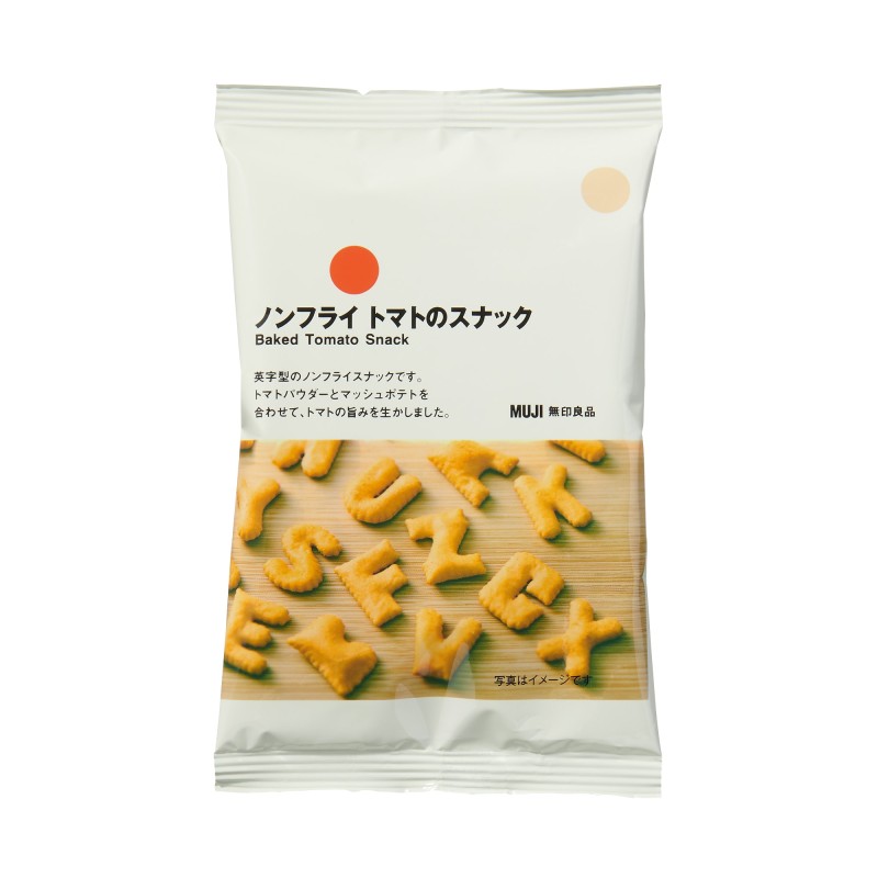 일본 무인양품 논프라이 토마토 스낵 25g