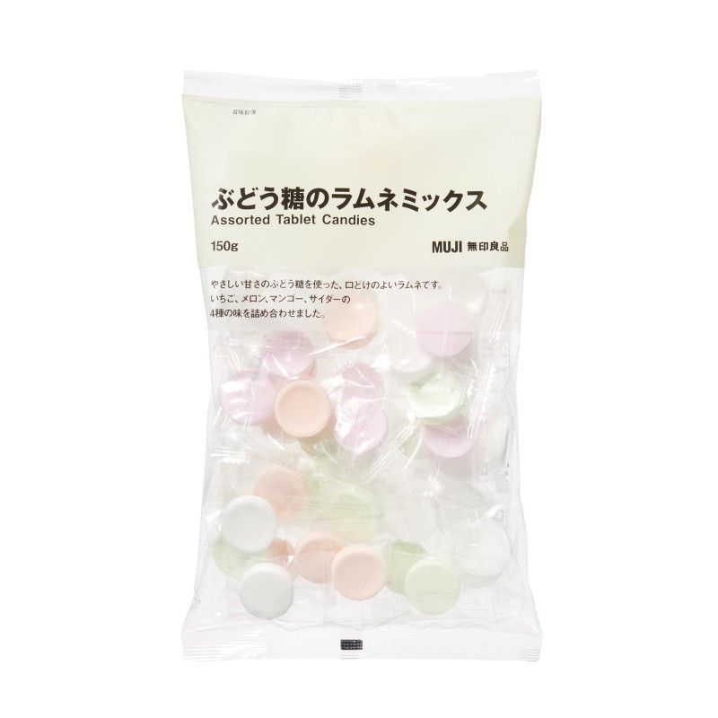 일본 무인양품 대용량 포도당 라무네 믹스 150g