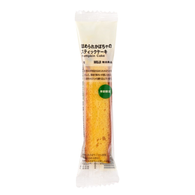 일본 무인양품 호메라레 단호박 스틱 케이크 31g