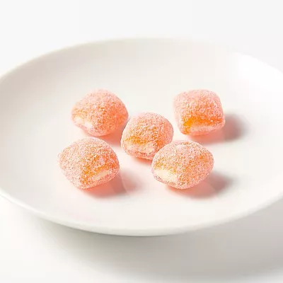 일본 무인양품 과일 큰 알 사탕 귤맛 29g