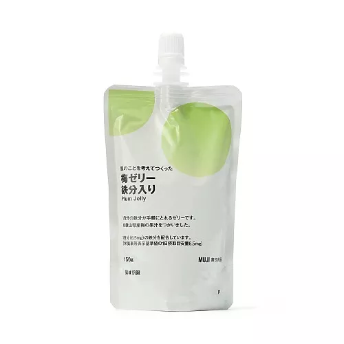 일본 무인양품 피부를 생각해 만든 철분 매실 젤리 150g